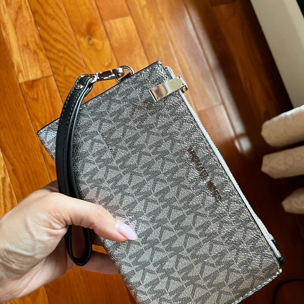 Michael Kors Wallet Jet-set silver